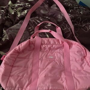 PINK Victoria’s Secret Pink Weekender Duffle Bag Shoulder Strap